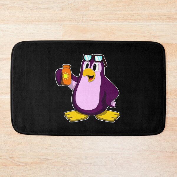 Item preview, Penguin with Suncream & Sunglasses designed and sold by Snabdesign84.