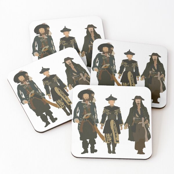 Item preview, Hector Barbossa, Elizabeth Swann, Jack Sparrow designed and sold by LakenAlexander.