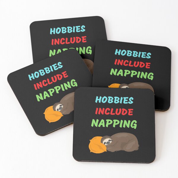 Item preview, Hobbies Include Napping designed and sold by WoodburyLake.