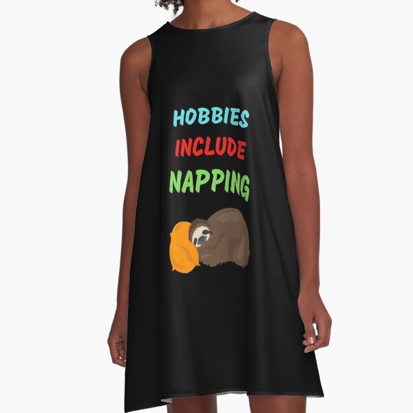 Item preview, Hobbies Include Napping designed and sold by WoodburyLake.
