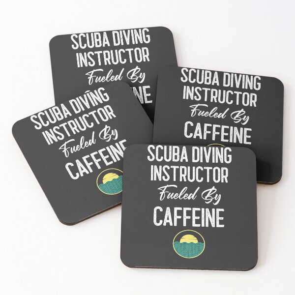 Item preview, Scuba Diving Instructor Fueled By Caffeine designed and sold by EricJP.