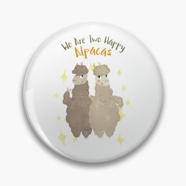 Item preview, Why So Curious? We Are Two Happy Alpacas designed and sold by Echo Aesthetics.