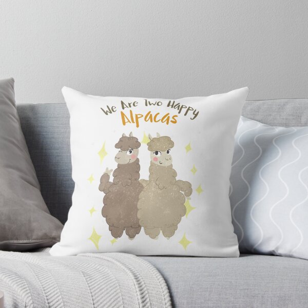 Item preview, Why So Curious? We Are Two Happy Alpacas designed and sold by Echo Aesthetics.