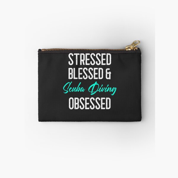 Item preview, Stressed Blessed & Scuba Diving Obsessed designed and sold by EricJP.