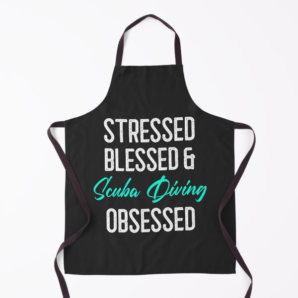Item preview, Stressed Blessed & Scuba Diving Obsessed designed and sold by EricJP.