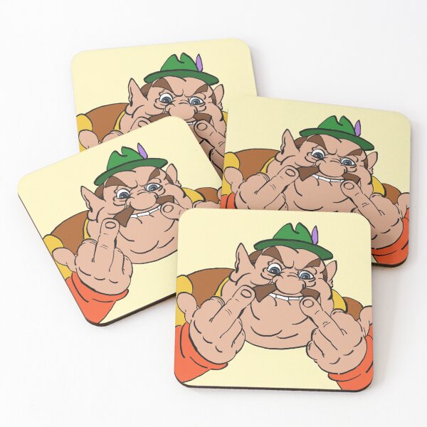 Item preview, High quality re-draw of morshu the shopkeeper. Rude Morshu meme. designed and sold by RansRoom.