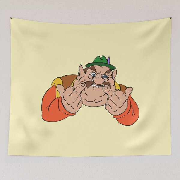 Item preview, High quality re-draw of morshu the shopkeeper. Rude Morshu meme. designed and sold by RansRoom.