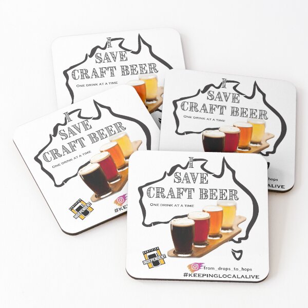 Item preview, Aussie craft beer  designed and sold by Herandi.