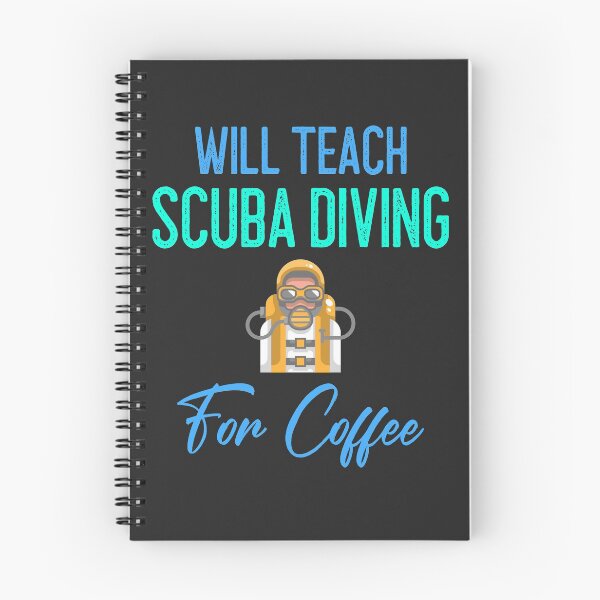 Item preview, Will Teach Scuba Diving For Coffee designed and sold by EricJP.
