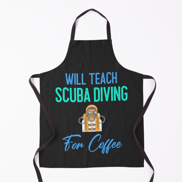 Item preview, Will Teach Scuba Diving For Coffee designed and sold by EricJP.