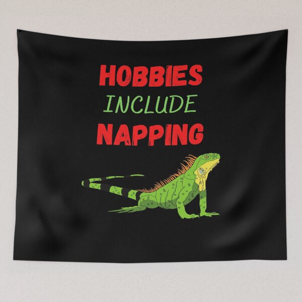 Item preview, Hobbies Include Napping designed and sold by WoodburyLake.