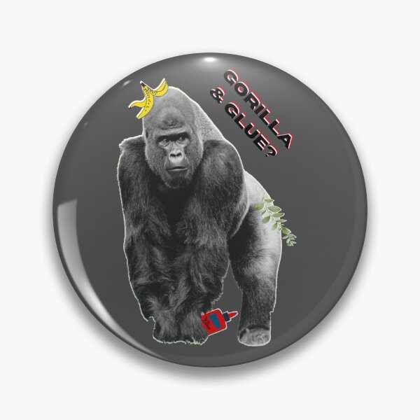 Item preview, What happens when a Gorilla gets hold of a bottle of glue? 3 designed and sold by AnnaBBS.