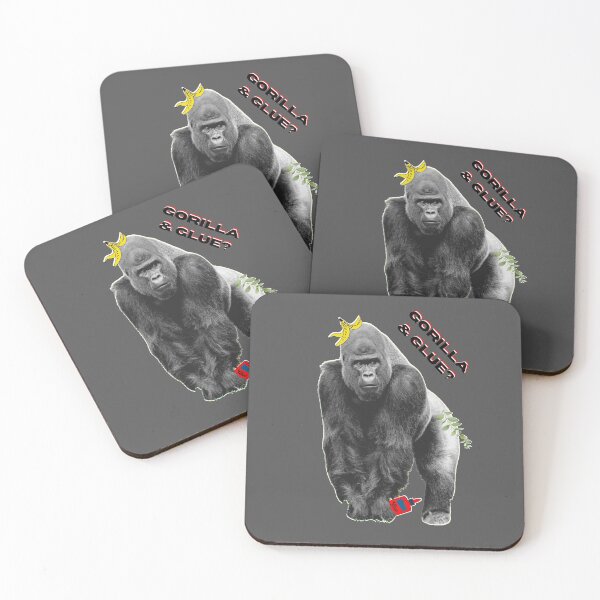 Item preview, What happens when a Gorilla gets hold of a bottle of glue? 3 designed and sold by AnnaBBS.
