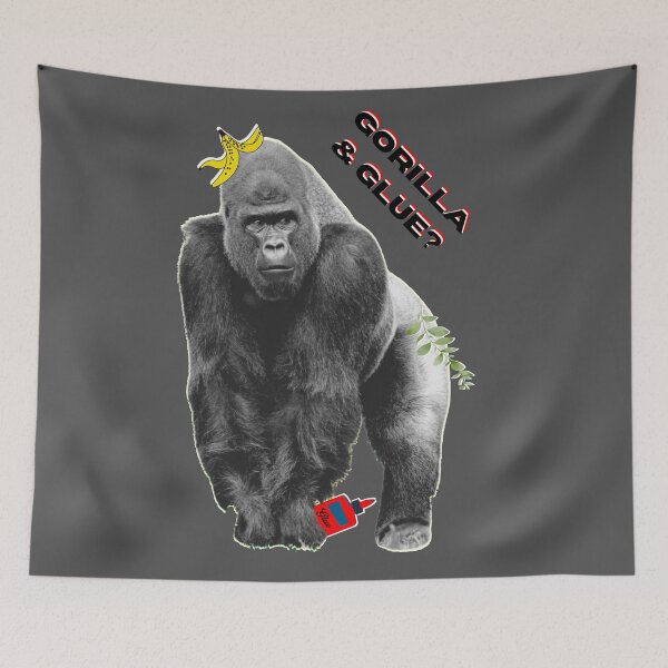 Item preview, What happens when a Gorilla gets hold of a bottle of glue? 3 designed and sold by AnnaBBS.