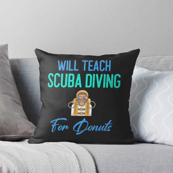 Item preview, Will Teach Scuba Diving For Donuts designed and sold by EricJP.