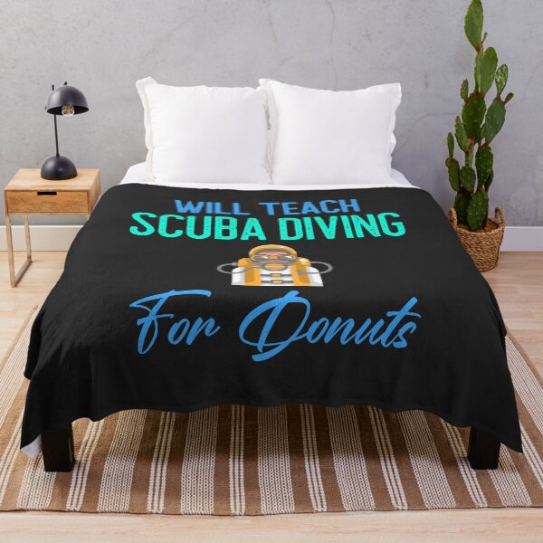 Item preview, Will Teach Scuba Diving For Donuts designed and sold by EricJP.