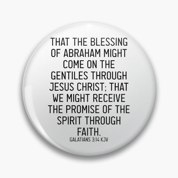 Item preview, Galatians 3:14 KJV designed and sold by Logosdesignshop.