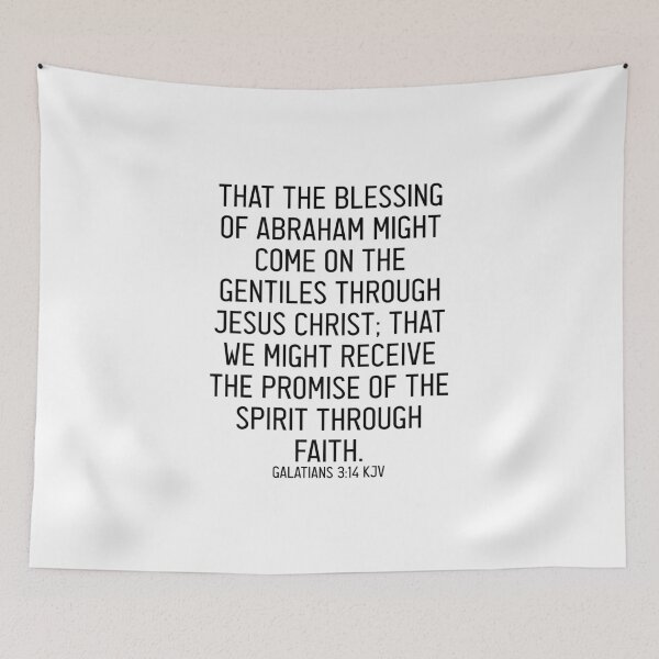 Item preview, Galatians 3:14 KJV designed and sold by Logosdesignshop.