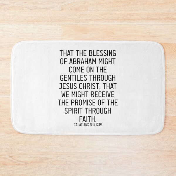 Item preview, Galatians 3:14 KJV designed and sold by Logosdesignshop.