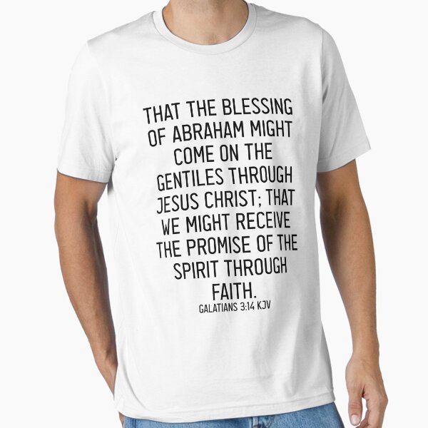 Item preview, Galatians 3:14 KJV designed and sold by Logosdesignshop.