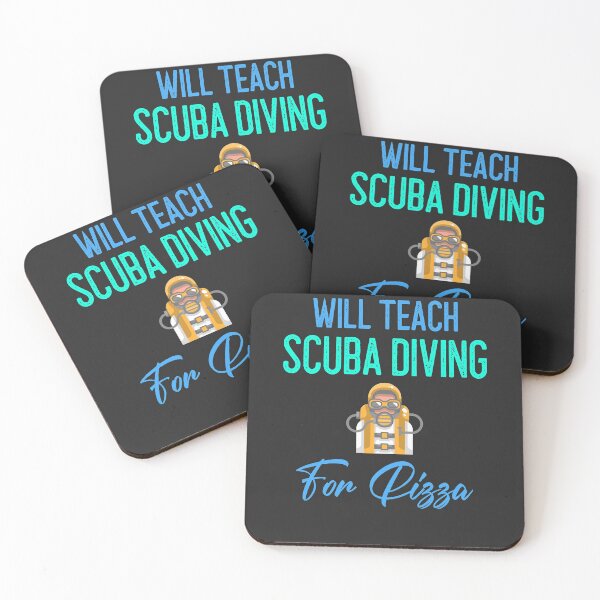 Item preview, Will Teach Scuba Diving For Pizza designed and sold by EricJP.