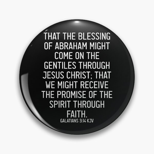 Item preview, Galatians 3:14 KJV designed and sold by Logosdesignshop.
