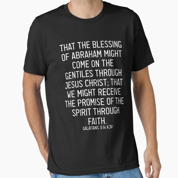 Item preview, Galatians 3:14 KJV designed and sold by Logosdesignshop.