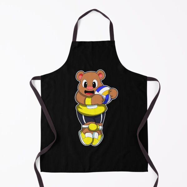 Item preview, Bear Volleyball player Volleyball designed and sold by Snabdesign84.