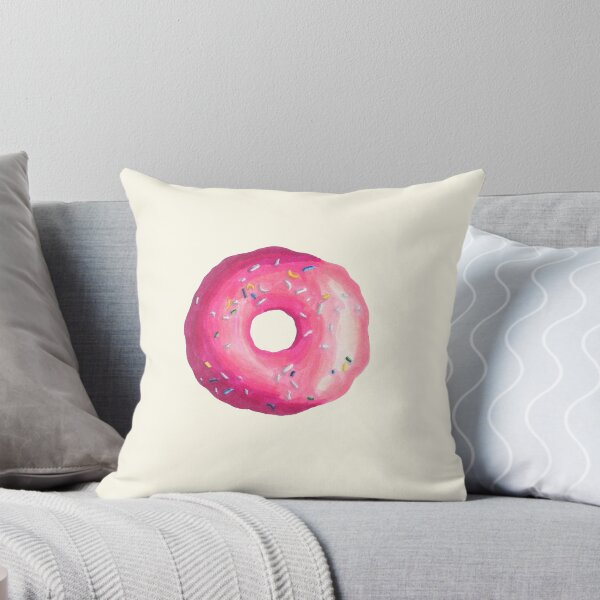Item preview, Pink Glazed Donut or Doughnut with Sprinkles designed and sold by Givemepoison.
