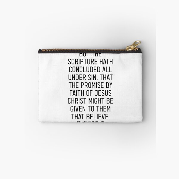 Item preview, Galatians 3:22 KJV designed and sold by Logosdesignshop.