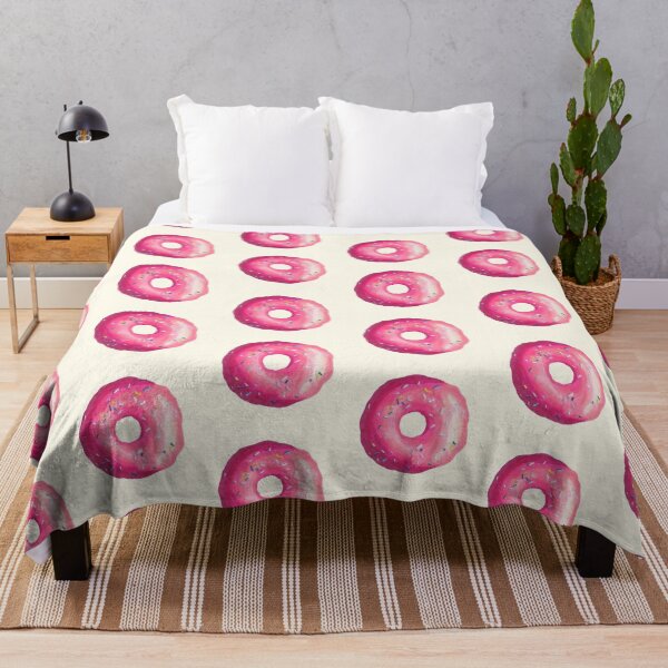 Item preview, Pink Glazed Donut or Doughnut with Sprinkles designed and sold by Givemepoison.