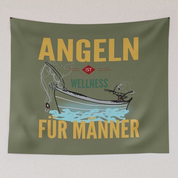 Item preview, Fishing is wellness for men designed and sold by vibeno1.