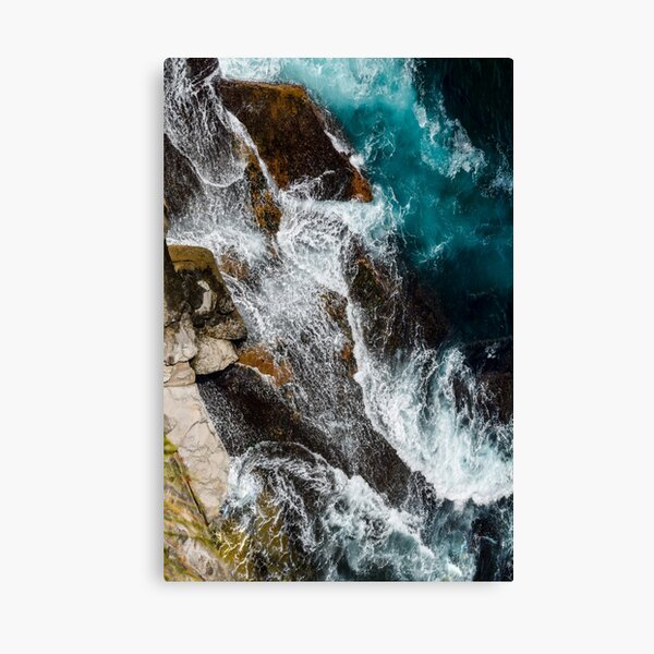 Water Over Rocks No. 3 Canvas Print