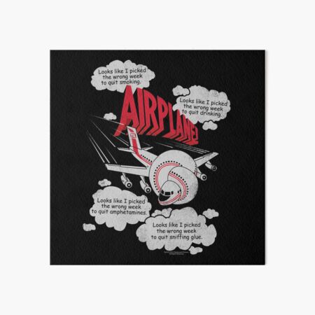 The Wrong Week To Stop Glue Sniffing Art Board Print By Rogue Design Redbubble