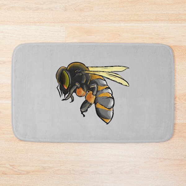 Item preview, cute wholesome bee designed and sold by JAVALineArt.