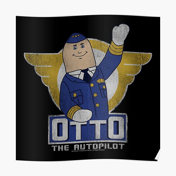 AIRPLANE - OTTO The Autopilot Poster
