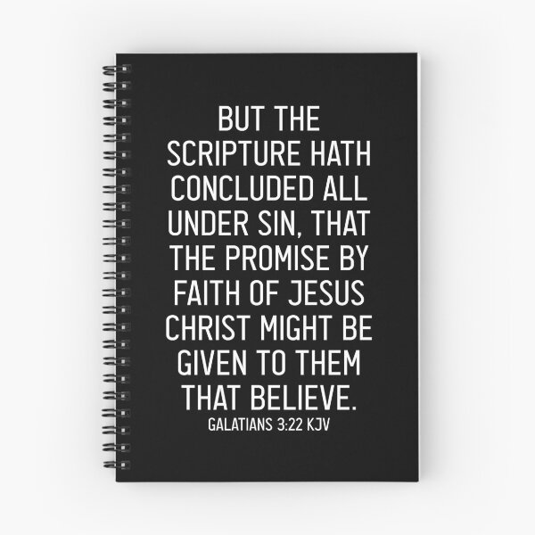 Item preview, Galatians 3:22 KJV designed and sold by Logosdesignshop.