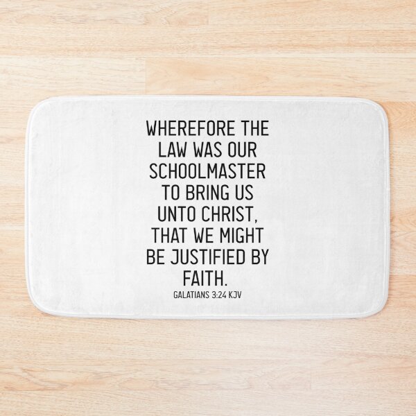 Item preview, Galatians 3:24 KJV designed and sold by Logosdesignshop.