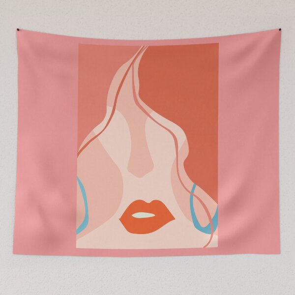 Item preview, Creative girl face designed and sold by LiliyaSavelieva.