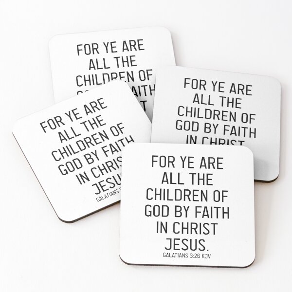 Item preview, Galatians 3:26 KJV designed and sold by Logosdesignshop.