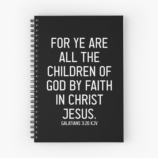 Item preview, Galatians 3:26 KJV designed and sold by Logosdesignshop.