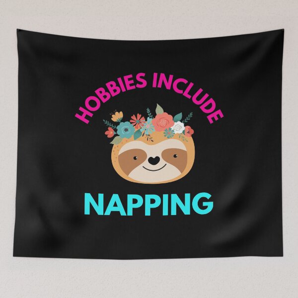 Item preview, Hobbies Include Napping designed and sold by WoodburyLake.