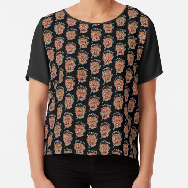 Johnny Vapor Chiffon Top