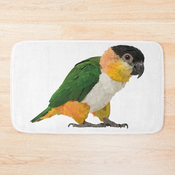Item preview,  black headed caique designed and sold by obscurite.