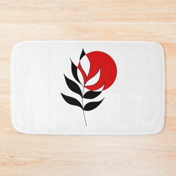 Item preview, Ignorant Tattoo Style Leaf, Modern and Minimalist Design designed and sold by 10pmCreations.