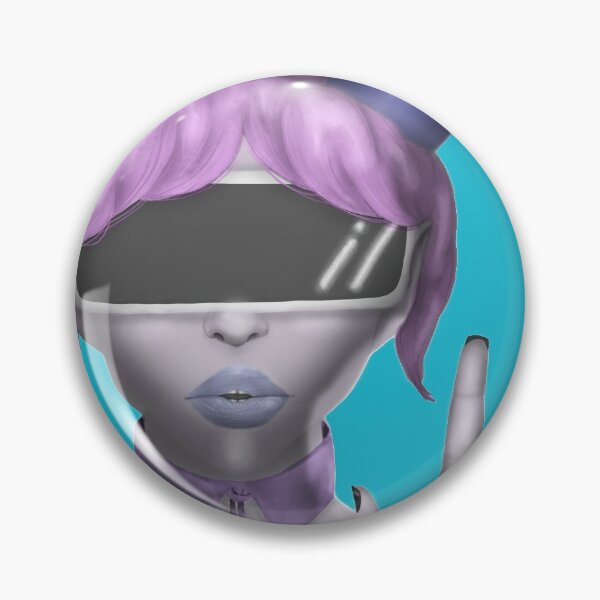Item preview, Tiefling in VR - Fantasy Portrait designed and sold by LaceNGravy.