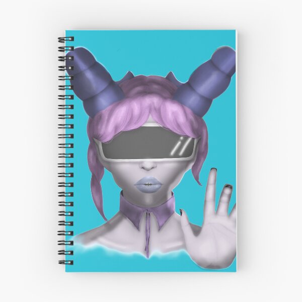 Item preview, Tiefling in VR - Fantasy Portrait designed and sold by LaceNGravy.