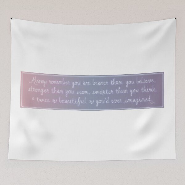 Item preview, Always remember you are braver rumi sticker designed and sold by karolkrumb.