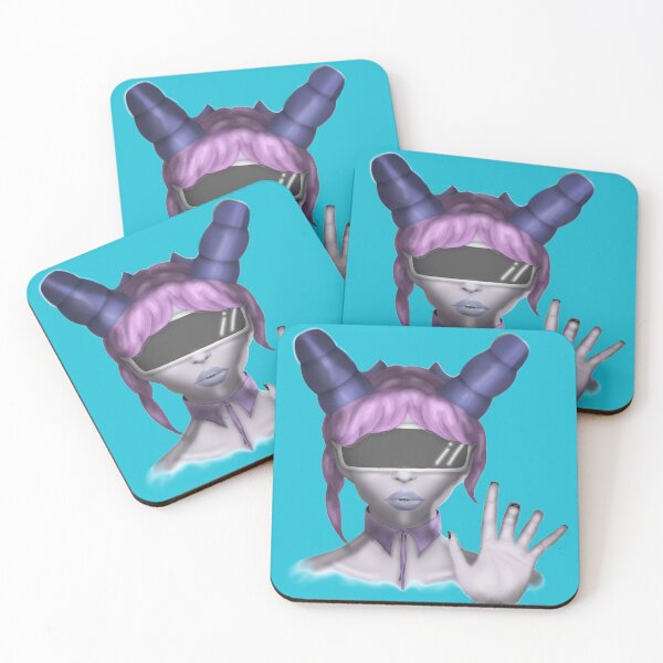 Item preview, Tiefling in VR - Fantasy Portrait designed and sold by LaceNGravy.