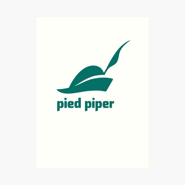 Pied Piper 3.0 Logo - Silicon Valley - New Logo - Season 3 Art Print